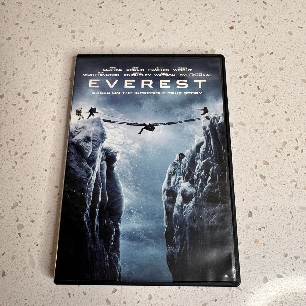 Everest DVD Movie 2016 Based on the Incredible True Story Action Adventure